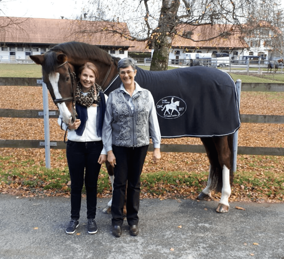 Aurore Müller et couverture vainqueur Chammartin
